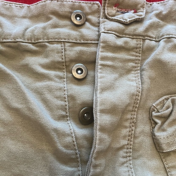 Men's Khaki Cargo Pants - Picture 3 of 3